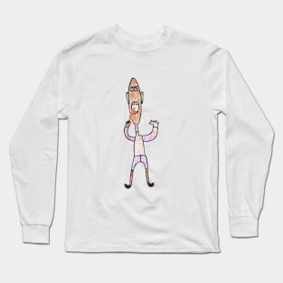 The Fried Corn Dog Man Long Sleeve T-Shirt